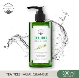 Naturista เจลล้างหน้าทีทรี สำหรับคนเป็นสิว และผิวแพ้ง่าย Tea Tree Facial Cleanser 300ml